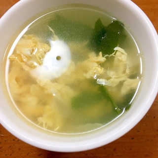 簡単♪中華スープの素で卵スープ